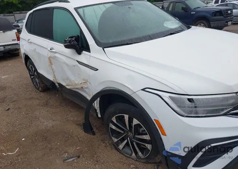 2022 Volkswagen Tiguan S z USA, uszkodzony, nr VIN 3VV1B7AX1NM144102